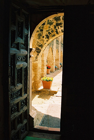 Doorway, Mission Concepcion