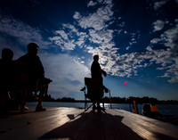 Night Fishing, Thousand Island Lake, Michigan UP