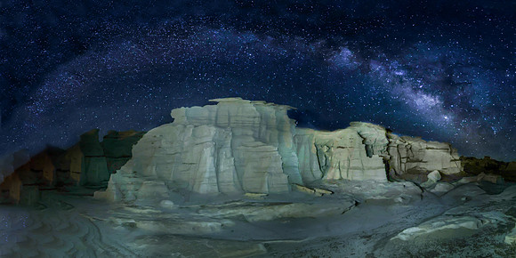 Bisti Badlands, Milky Way, April 2022