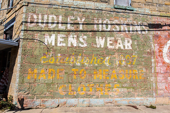 Mean's Wear Ad, Gonzales
