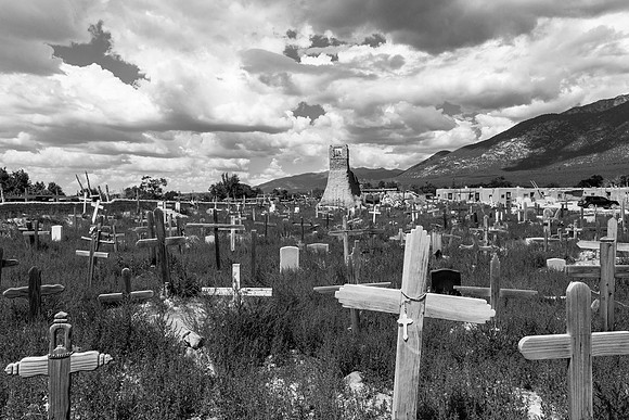 Taos Pueblo Church Graveyard (I)