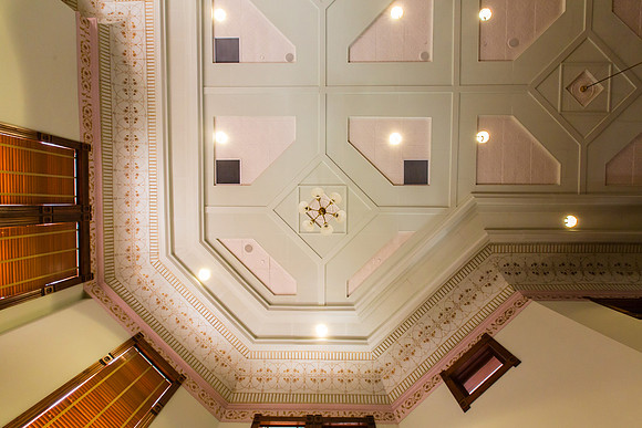 Ceiling, DeWitt County Courthouse, Cuero