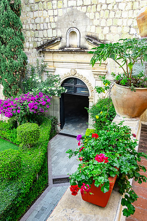 Courtyard View, Hotel Quinta Real, Oaxaca