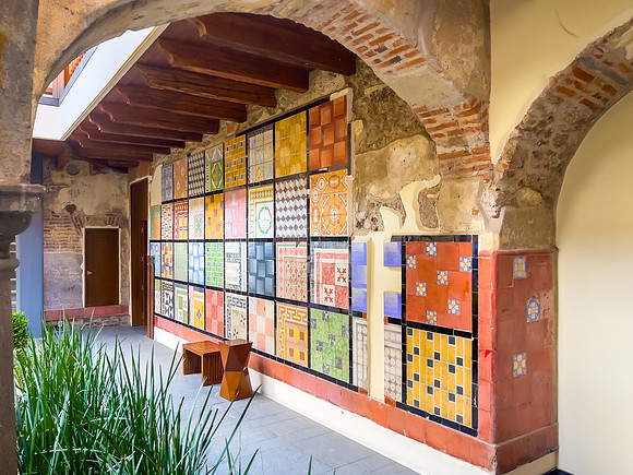 Tile Wall, Hotel Cartesiano Interior