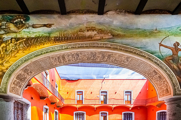 Tlaxcala Government Building Murals