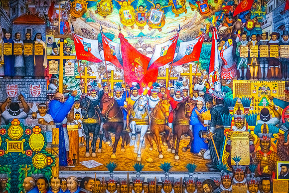 Tlaxcala Government Building Murals