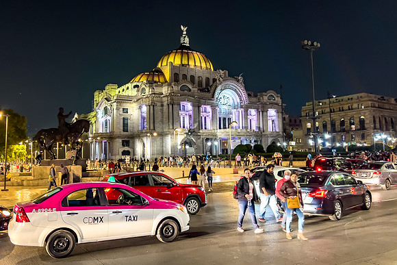 Mexico City, Palacio de Bellas Artes