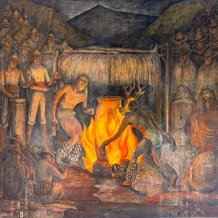 Mexico City, Diego Rivera Murals