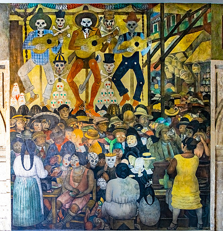 Mexico City, Diego Rivera Murals