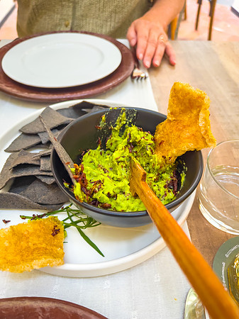 Guacamole with Chapulines (Grasshoppers), Salon Mezcalli