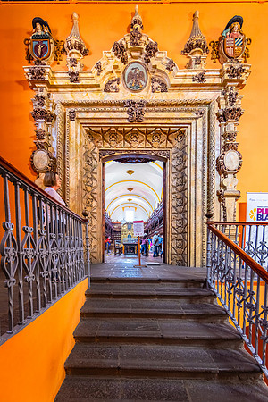 Entrance Biblioteca Palofoxiana