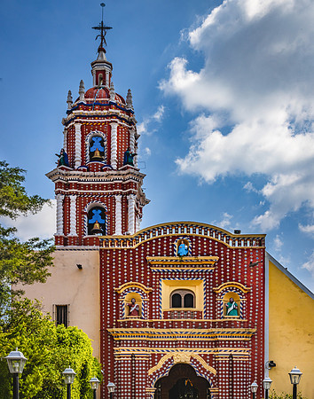 Cholula Templo de Santa Maria Tonantzintla