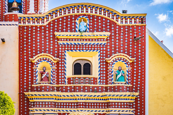 Cholula Templo de Santa Maria Tonantzintla