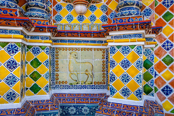 Cholula, Templo de San Francisco Acatepec