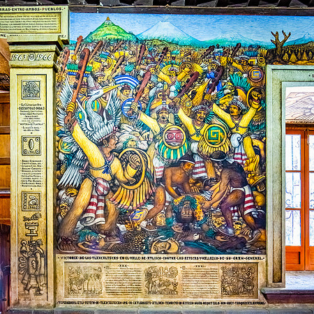Tlaxcala Government Building Murals