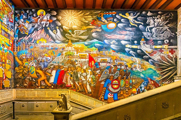 Tlaxcala Government Building Murals