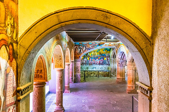 Tlaxcala Government Building Murals