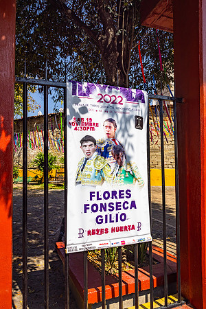 Toreador Bullfight Poster, Tlaxcala