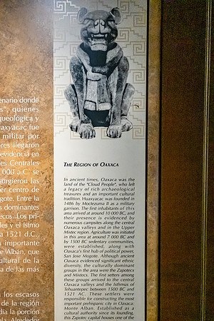 Mexico City, Anthropology Museum (Oaxaca Notes 1)