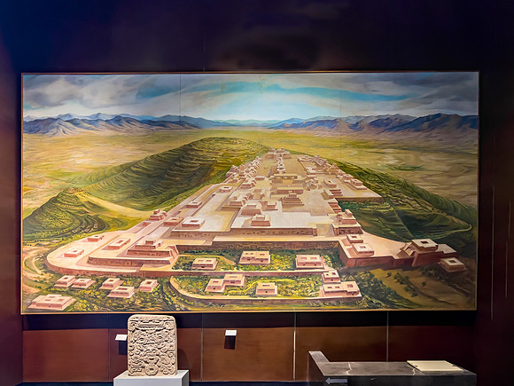 Mexico City, Anthropology Museum (Monte Albán)