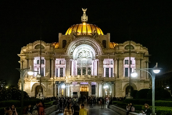 Mexico City, Palacio de Bellas Artes