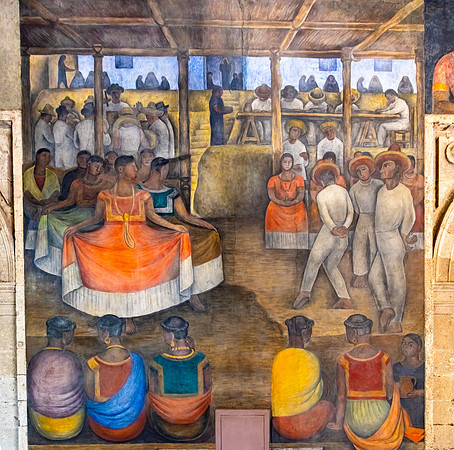 Mexico City, Diego Rivera Murals