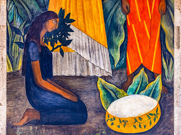 Mexico City, Diego Rivera Murals