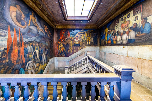Mexico City, Diego Rivera Murals