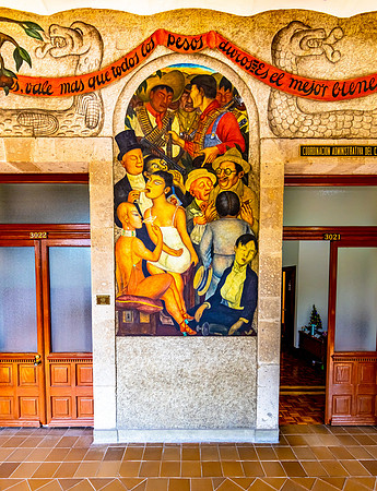 Mexico City, Diego Rivera Murals