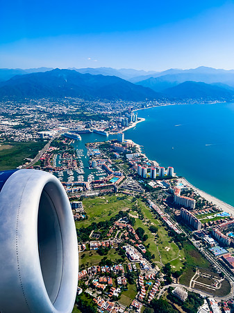 Flight Mexico City to P Vallarta
