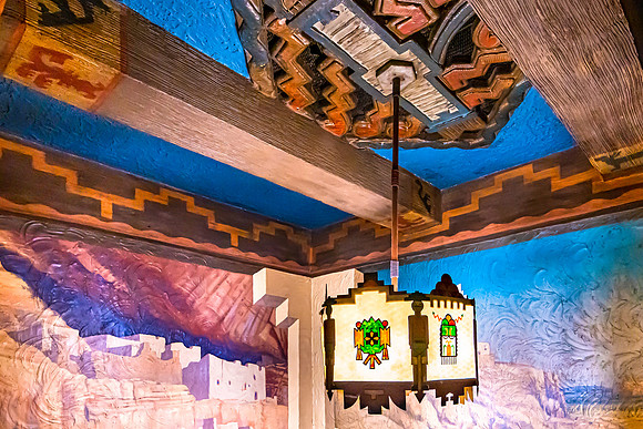 Ceiling Detail, Kimo Theatre