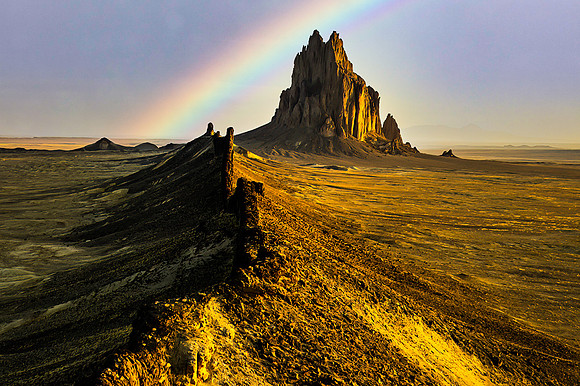 Shiprock and the Dike