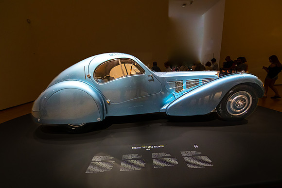 Bugatti Automobile, Exhibit at Guggenheim Museum, Bilbao