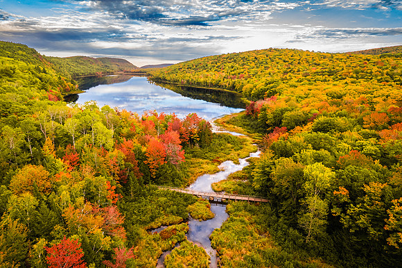 Lake of the Clouds, Michigan