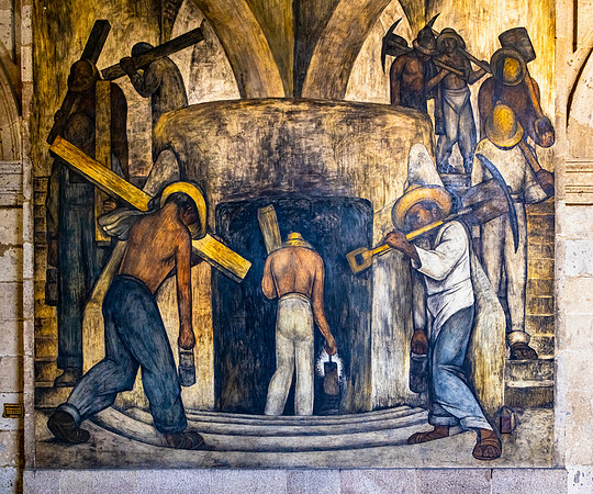 Diego Rivera Murals, Secretary of Public Education Building, Mexico City