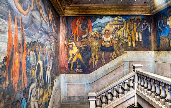 Diego Rivera Murals, Secretary of Public Education Building, Mexico City