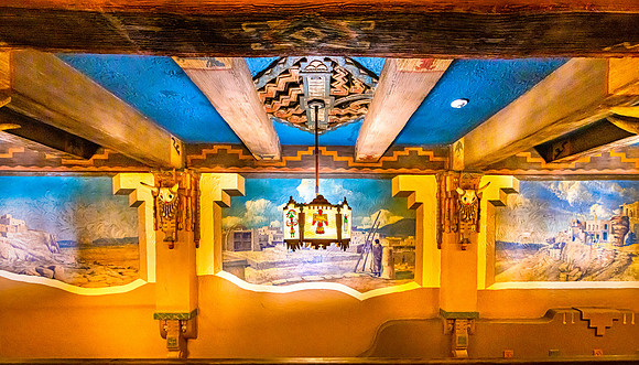 Ceiling Detail, Kimo Theatre