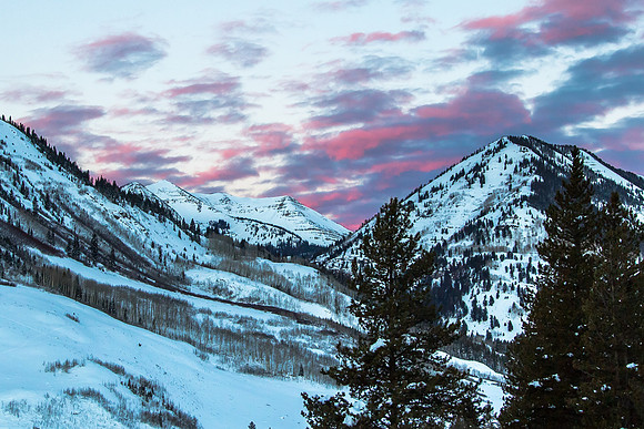 Sunrise, Gunsight Pass, Slate River Valley, Gunnison National Forest, Colorado