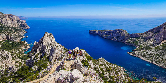 Belvedere de Sugiton, Calanques