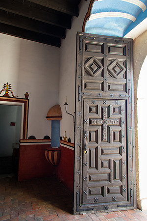 Doorway, Mission Espiritu Santo, Texas