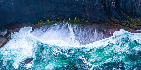 Crashing Wave, Loop Head Cliffs