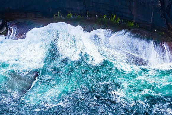 Crashing Wave, Loop Head Cliffs