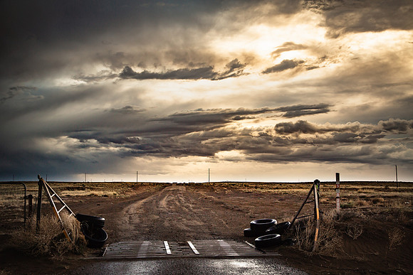 Road to the Ranch House, NW New Mexico