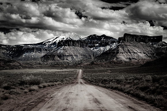 Ranch Road, La Sal Mountains