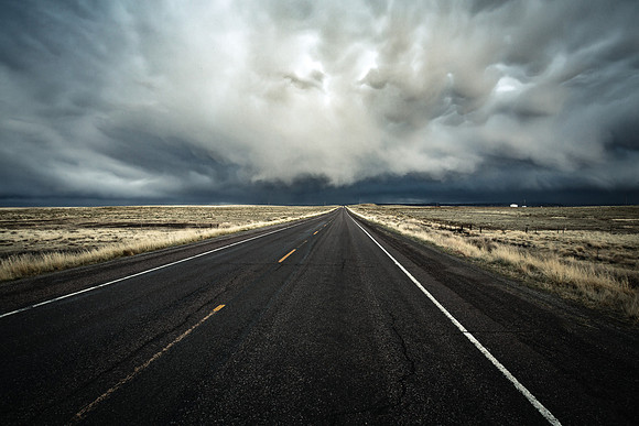 On the Edge of the Storm, Hy 371, New Mexico