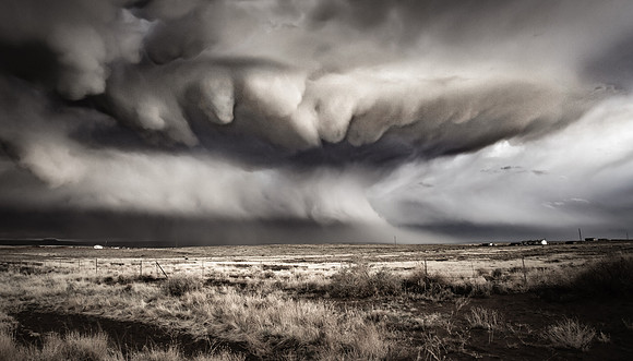 On the Edge of the Storm, Hy 371, New Mexico