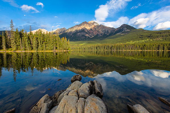 Pyramid Lake, Jasper National Park