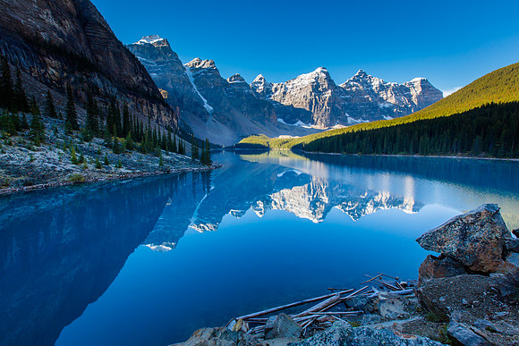Moraine Lake and Ten Peaks