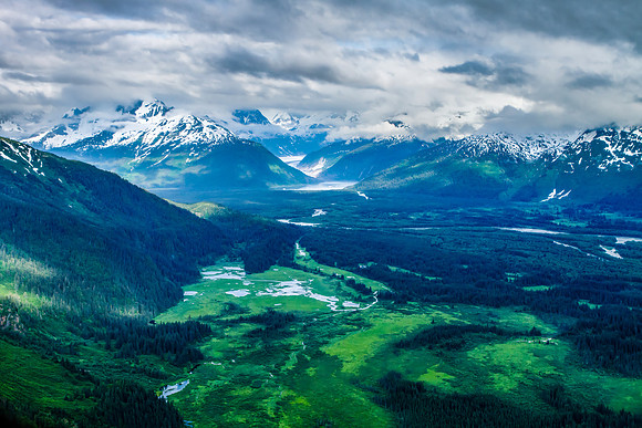 Misty Fjiords Beauty from the Air, Alaska