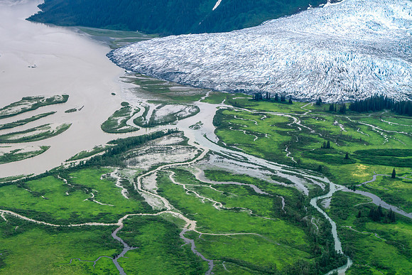 Land, Sea, Ice: Glacial Scenery, Alaska